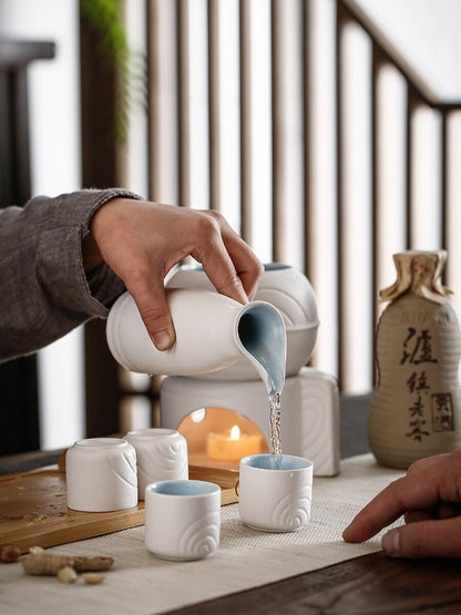 Sake Set Ishikari (2 Colors) Osaka Street Market