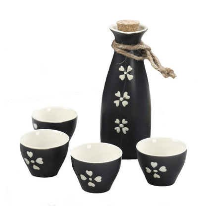 Sake Set Kaikoma (5 Colors) Osaka Street Market