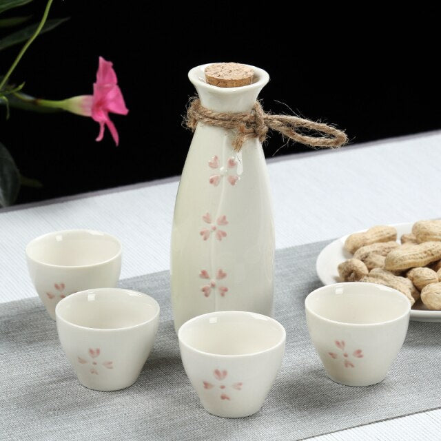 Sake Set Kaikoma (5 Colors) Osaka Street Market