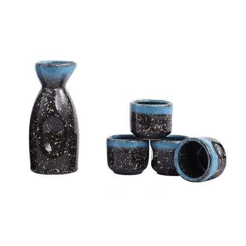 Sake Set Kaya (3 Colors and 12 Sets) Osaka Street Market