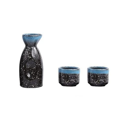 Sake Set Kaya (3 Colors and 12 Sets) Osaka Street Market