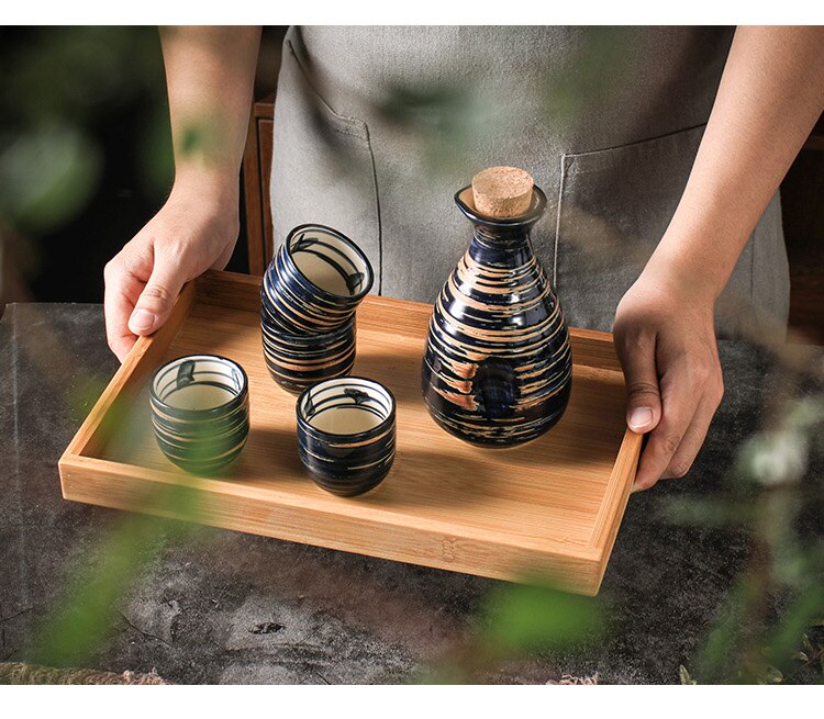 Sake Set Serrata (8 Colors) Osaka Street Market