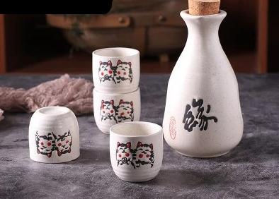 Sake Set Serrata (8 Colors) Osaka Street Market