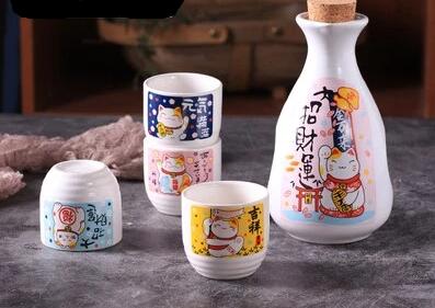 Sake Set Serrata (8 Colors) Osaka Street Market