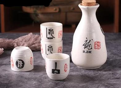 Sake Set Serrata (8 Colors) Osaka Street Market