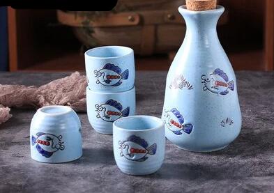 Sake Set Serrata (8 Colors) Osaka Street Market