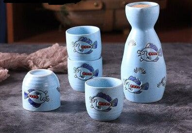 Sake Set Tsuga (11 Colors) Osaka Street Market