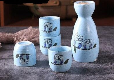 Sake Set Tsuga (11 Colors) Osaka Street Market