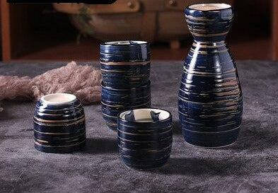 Sake Set Tsuga (11 Colors) Osaka Street Market