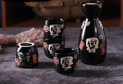 Sake Set Tsuga (11 Colors) Osaka Street Market