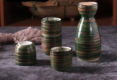 Sake Set Tsuga (11 Colors) Osaka Street Market