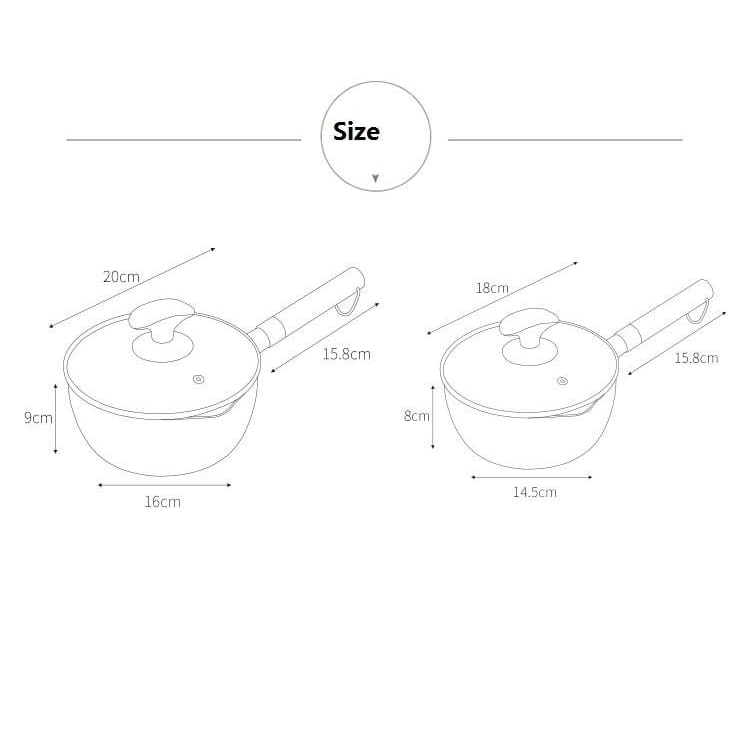 Saucepan Shiribetsu (2 Sizes) Osaka Street Market