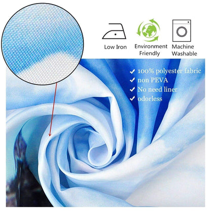 Shower Curtain Fuji Mount II (6 Sizes) Osaka Street Market