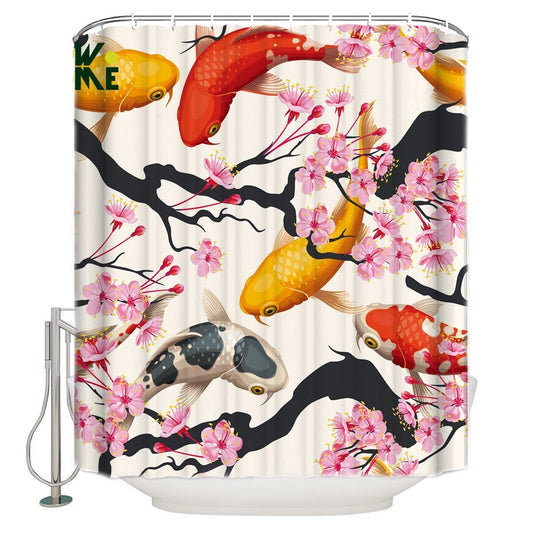 Shower Curtain Naruko (7 Sizes) Osaka Street Market
