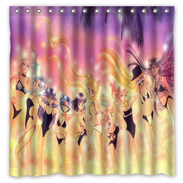Shower Curtain Sailor Moon (14 Models) Osaka Street Market