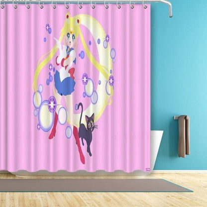 Shower Curtain Sailor Moon (14 Models) Osaka Street Market