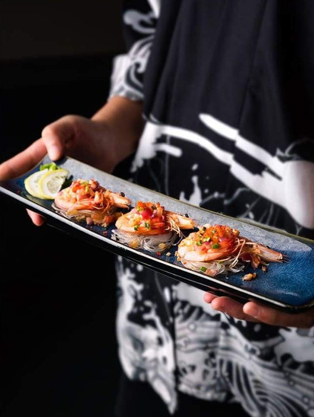 Sushi Dish Kokoro (2 Colors) Osaka Street Market