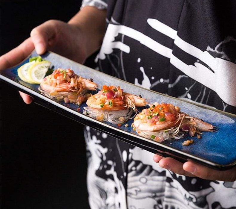 Sushi Dish Kokoro (2 Colors) Osaka Street Market