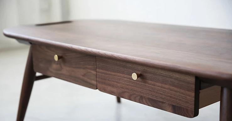 Table Chie (2 Colors and With or Without Drawers) Osaka Street Market