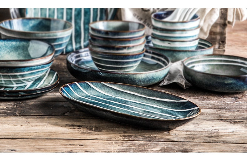 Tableware Fukutoshin (4 Sets) Osaka Street Market