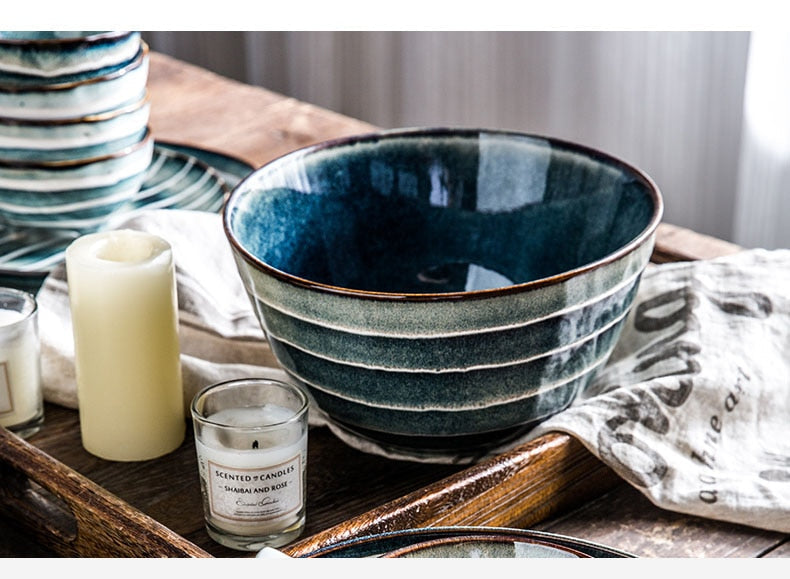 Tableware Fukutoshin (4 Sets) Osaka Street Market