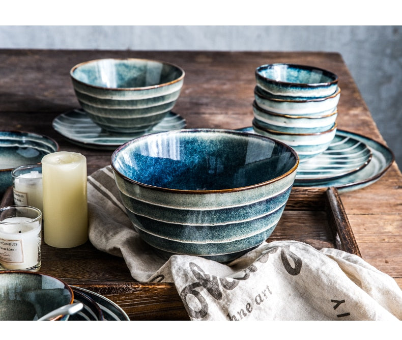 Tableware Fukutoshin (4 Sets) Osaka Street Market