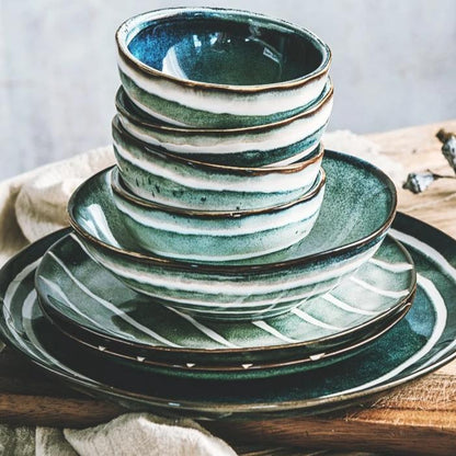 Tableware Fukutoshin (4 Sets) Osaka Street Market