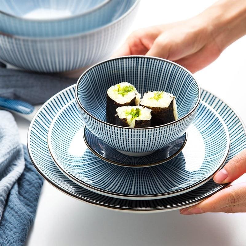 Tableware for 6 people Aki Osaka Street Market