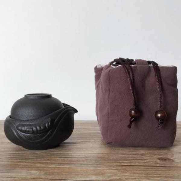 Tea Pot and Tea Cup Set Nanporo (2 Colors) Osaka Street Market