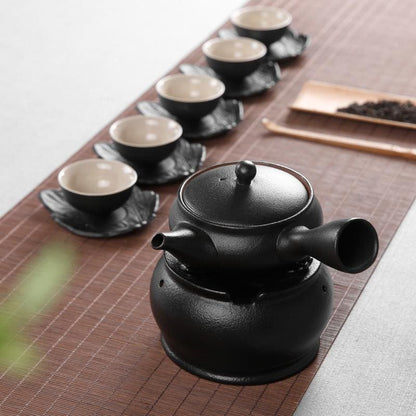 Teapot with Warm Teapot Stove Hiromi Osaka Street Market