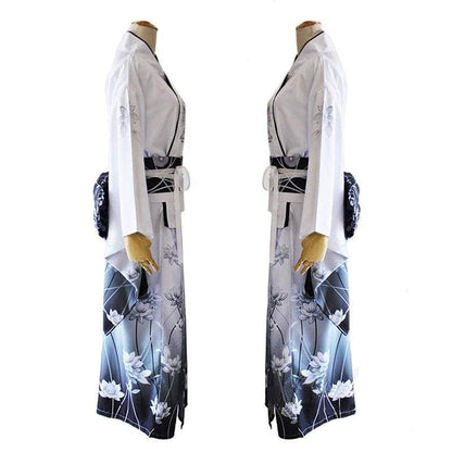 Woman Kimono Natsu Osaka Street Market